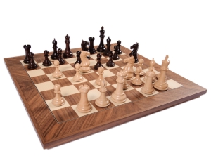 wooden chess board